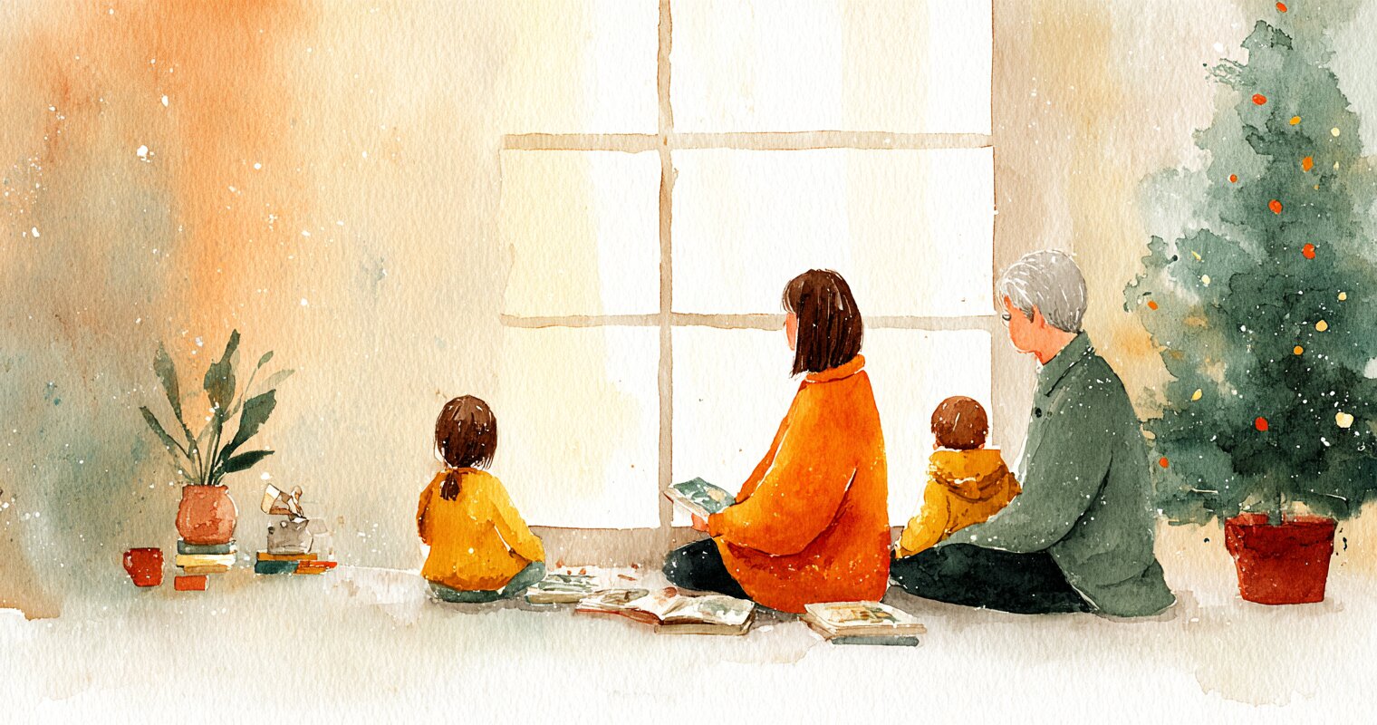 "Zwischen den Jahren: Wie Familien gemeinsam auf 2025 zurückblicken (statt auf Netflix zu starren)"