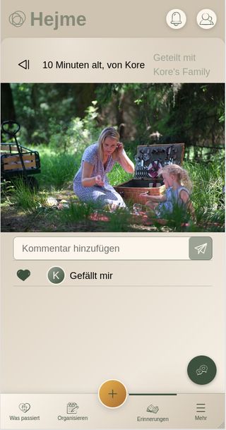 Foto-Galerie in der Hejme App